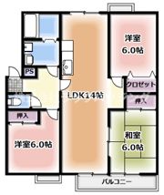 ビクトアール江角の間取り画像