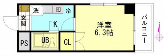 センテニアル横川の間取り画像