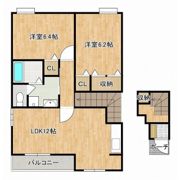 サンフォレストAの間取り画像