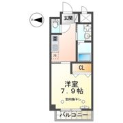 ハピネスC・Kの間取り画像