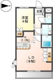 ディア ベルジュの間取り画像