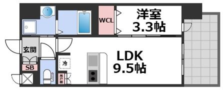 D.Clarest玉造の間取り画像