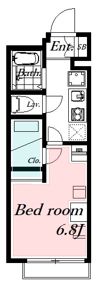 レオパレスNANPEIの間取り画像