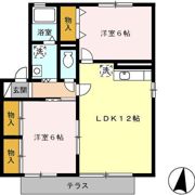 エストハウス Cの間取り画像
