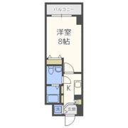 ルクレ難波(旧CASSIA難波)の間取り画像