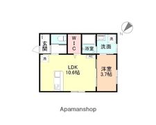 El vita南富山の間取り画像