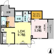 グランテリア楽々園Sの間取り画像