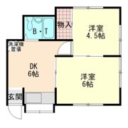 コーポ雪柳の間取り画像