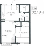 プレジールシノザキの間取り画像