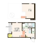 ハーモニーテラス岩切の間取り画像