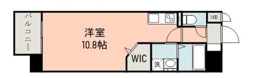 プライマル熊本慶徳の間取り画像