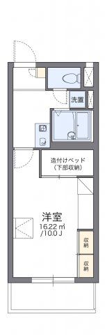 レオパレスグレイスフルの間取り画像
