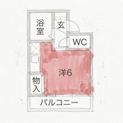 レグルスハイツの間取り画像