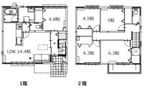 CASA FELIZ K棟の間取り画像
