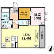 (仮称)D-ROOM今之浦の間取り画像