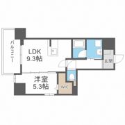 ドミツィール福の間取り画像