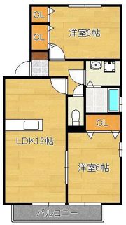 グリーンコート楽の間取り画像