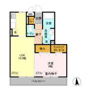 オマージュ Aの間取り画像