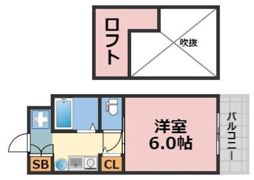 エステムコート大阪・中之島南の間取り画像