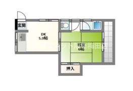 井上アパートの間取り画像