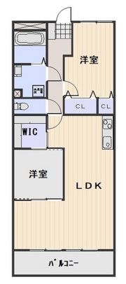 岡山スタービルの間取り画像