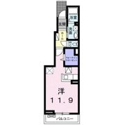 ラフレシール．Yの間取り画像