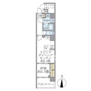 D’s VARIE三ノ輪レジデンスの間取り画像