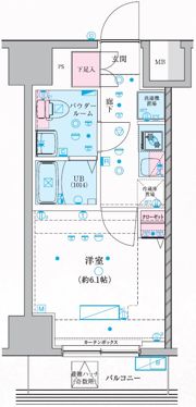 GENOVIAお花茶屋Ⅲの間取り画像