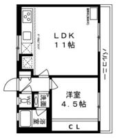 住吉ハイツI（アイ）の間取り画像