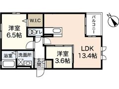 Brancourt D棟の間取り画像