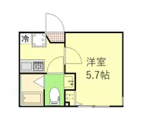フォーマルハウト西横浜の間取り画像