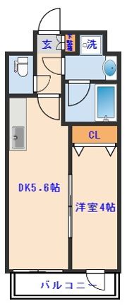 エルスタンザ子平町の間取り画像