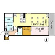 クランツ北井門Bの間取り画像