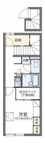 レオパレスウィンクルAの間取り画像