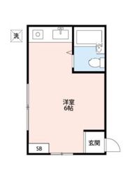 コーポクロサの間取り画像