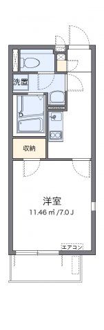 クレイノエスポワールKの間取り画像