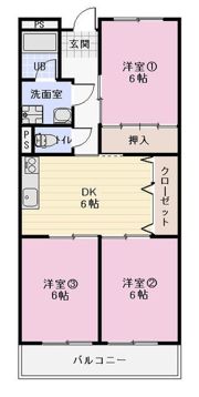 May三本柳の間取り画像