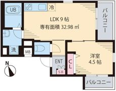 シャトル聖 小金井の間取り画像