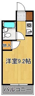 歯大前スカイマンションの間取り画像