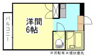 ファイブ南方の間取り画像