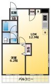 ソーワ梅が丘マンションの間取り画像