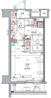 クレヴィスタ浮間舟渡の間取り画像