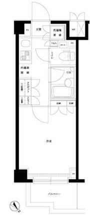ルーブル目黒不動前の間取り画像
