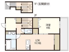 スカイハイツAの間取り画像