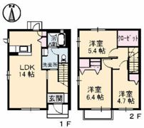 シャトー・Nの間取り画像