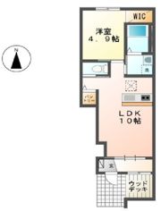 ALBAⅡの間取り画像