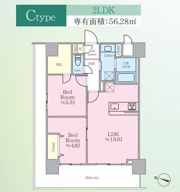 パピルス三ノ輪レジデンスの間取り画像