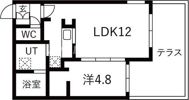 URBAN FLATS千歳(アーバンフラッツチトセ)の間取り画像