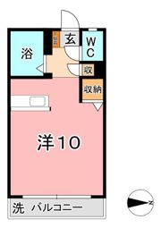 インフィニットの間取り画像