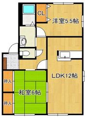咲ら坂D棟の間取り画像
